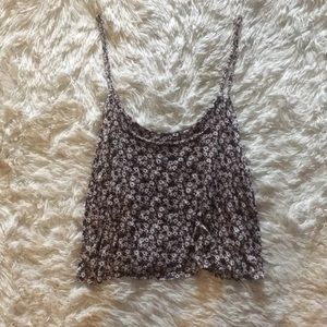 Floral crop top